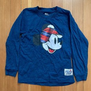 VGUC blue long sleeve Mickey Holiday tshirt 6
